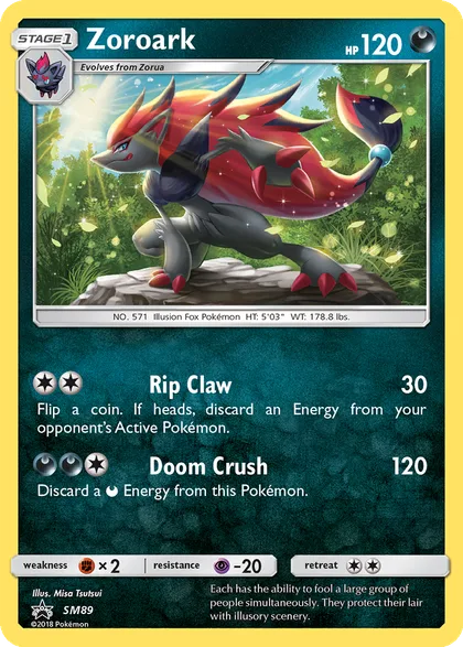 Carta Zoroark