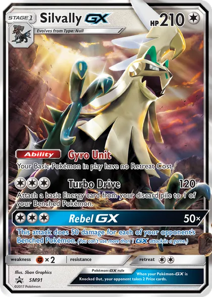 Carta Silvally GX