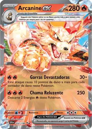 Carta Arcanine ex