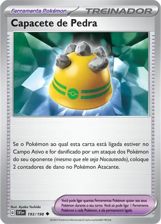 Carta Capacete de Pedra