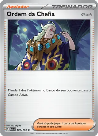Carta Ordem da Chefia