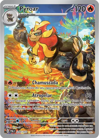 Carta Pyroar