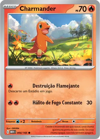 Carta Charmander