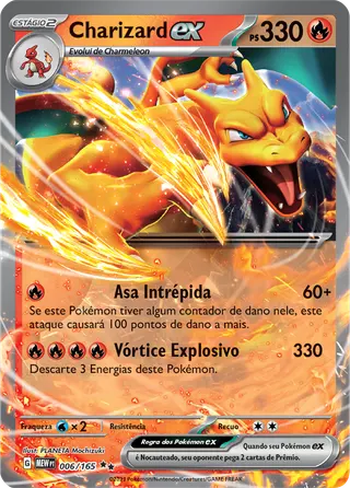 Carta Charizard ex