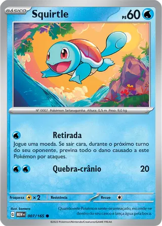 Carta Squirtle