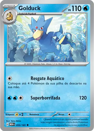 Carta Golduck