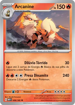 Carta Arcanine