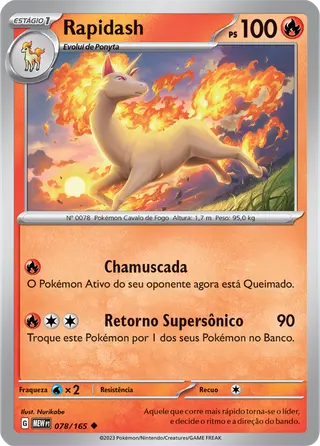 Carta Rapidash