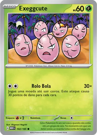 Carta Exeggcute