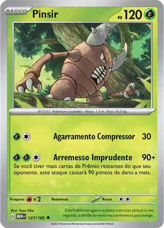 Carta Pinsir