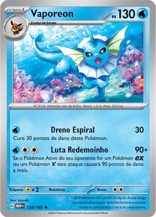 Carta Vaporeon