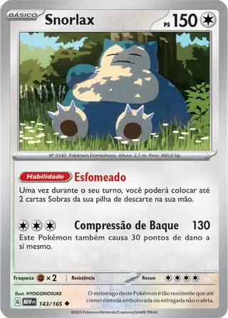 Carta Snorlax