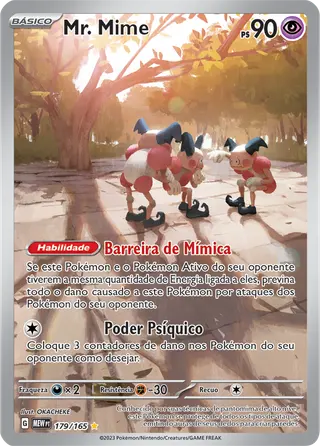 Carta Mr. Mime