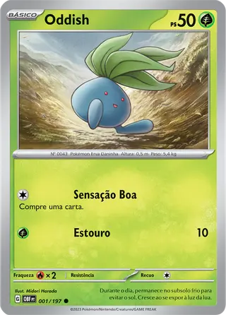 Carta Oddish