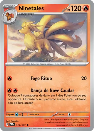 Carta Ninetales