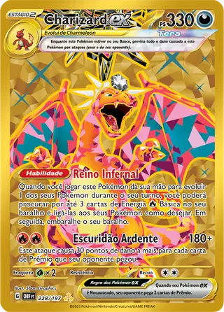 Carta Charizard ex