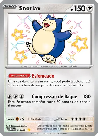 Carta Snorlax
