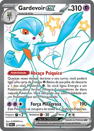 Carta Gardevoir ex