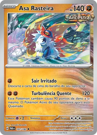 Carta Asa Rasteira