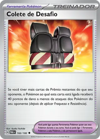 Carta Colete de Desafio