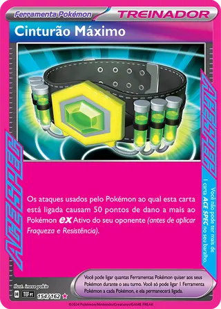 Carta Cinturão Máximo