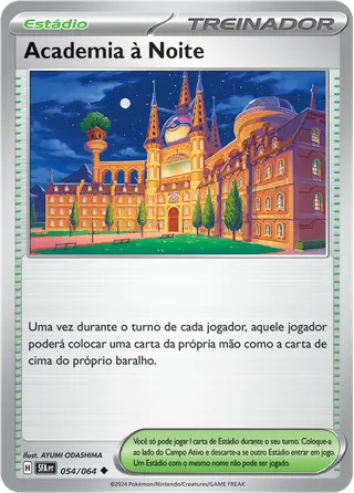Carta Academia à Noite