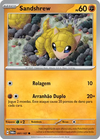 Carta Sandshrew