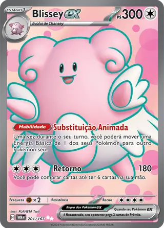 Carta Blissey ex