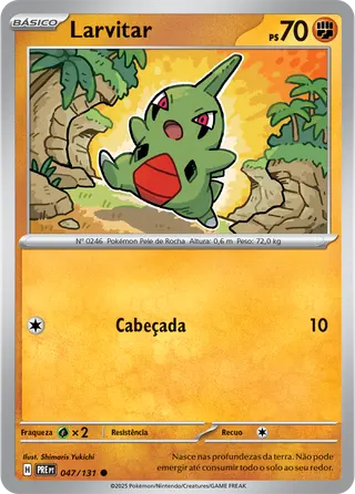 Carta Larvitar