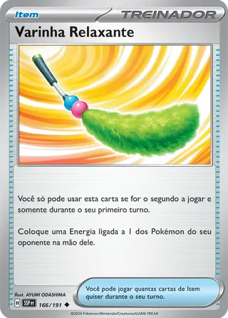 Carta Varinha Relaxante