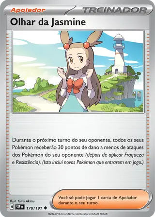 Carta Olhar da Jasmine