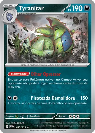 Carta Tyranitar