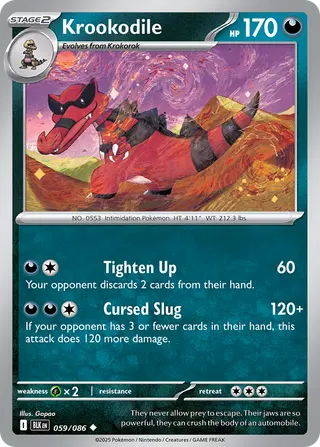 Carta Krookodile