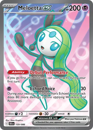 Carta Meloetta ex