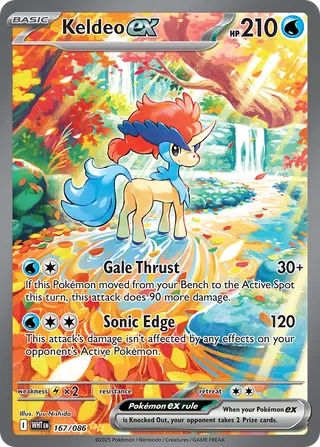 Carta Keldeo ex