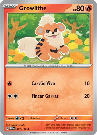 Carta Growlithe