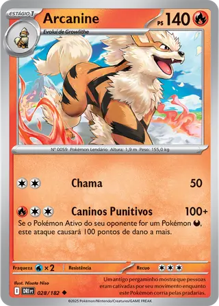 Carta Arcanine