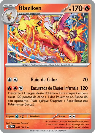 Carta Blaziken