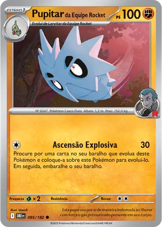 Carta Pupitar da Equipe Rocket