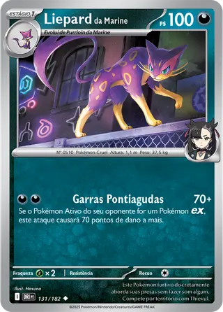 Carta Liepard da Marine