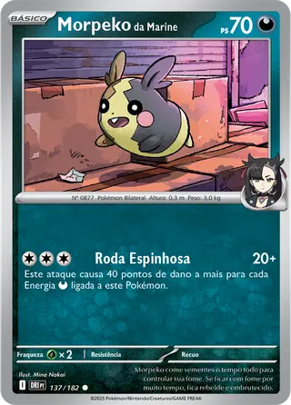Carta Morpeko da Marine