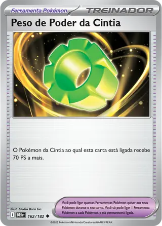 Carta Peso de Poder da Cíntia