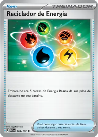 Carta Reciclador de Energia