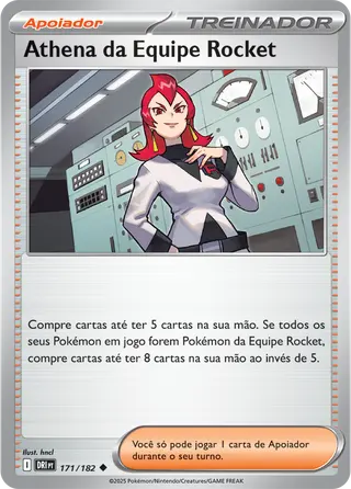 Carta Athena da Equipe Rocket