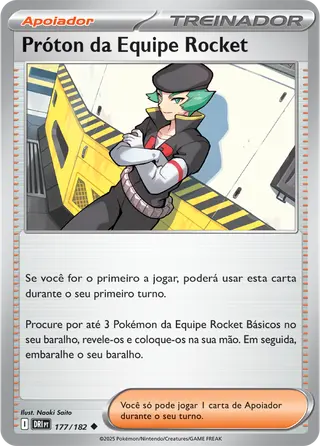 Carta Próton da Equipe Rocket