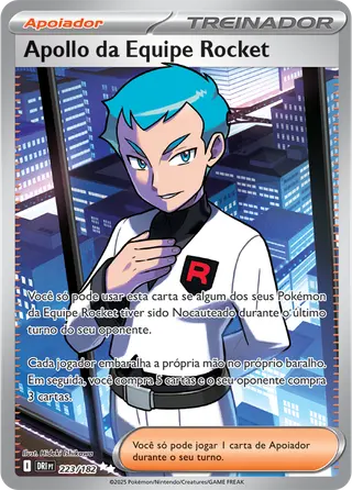 Carta Apollo da Equipe Rocket