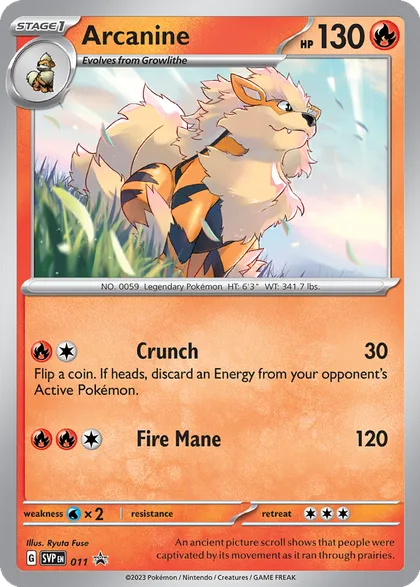 Carta Arcanine