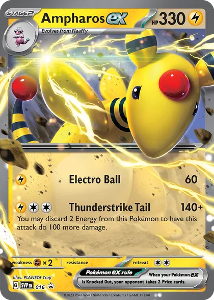 Carta Ampharos ex