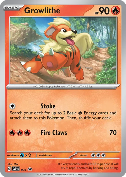 Carta Growlithe