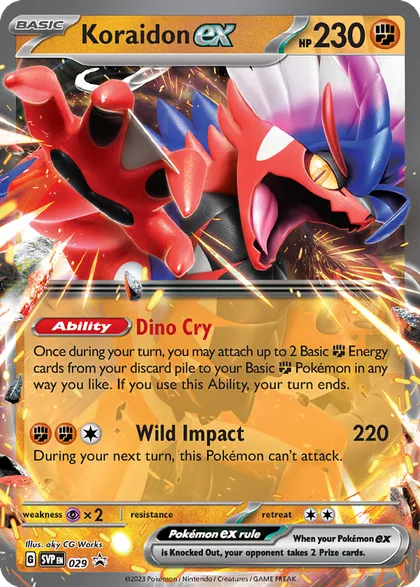 Carta Koraidon ex